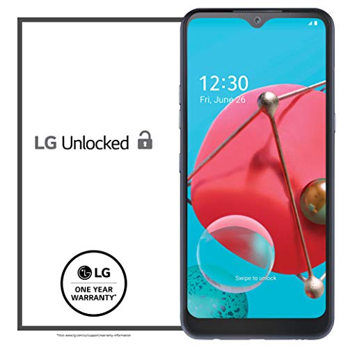 LG K51 Unlocked Smartphone – 3/32 GB – Platinum (Made for US Verizon, AT&T, T–Mobile, Sprint, Boost, Cricket, Metro (Universal Compatibility)