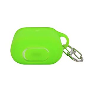 Felony Case – Soft Silicone AirPods Case 2 &1 - Neon Green | Shockproof, 360° Protective Apple Airpods Case Cover with Keychain | Wireless Charging Compatible with Front LED Visible