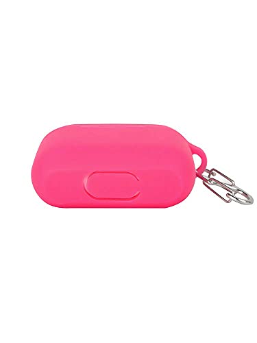 Felony Case – Soft Silicone AirPods Pro Case - Neon Pink | Shockproof, 360° Protective Apple Airpods Case Cover with Keychain | Wireless Charging Compatible with Front LED Visible