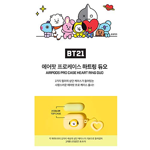 BT21 Airpods Pro Case Heart Ring Duo (SHOOKY)