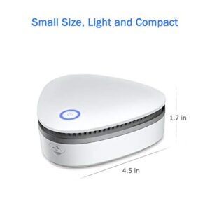 VANSU Battery Powered 20mg/h Mini Ozone Purifier for Home,Car,Refrigerator,Shoe cabinet, Hunting bag