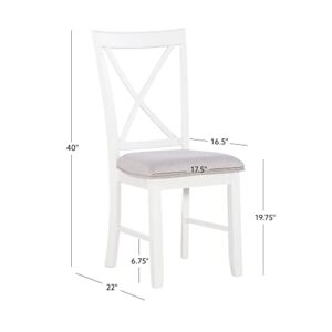 Powell Company Powell Jane Grey Side Dining Chair