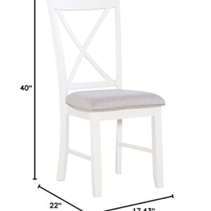 Powell Company Powell Jane Grey Side Dining Chair