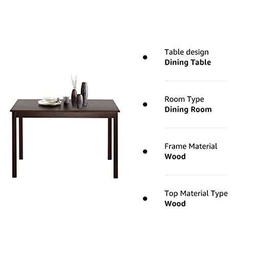 Dining Table Kitchen Table Dining Room Table Small Kitchen Table for Small Spaces Table Dinner Table Home Furniture Rectangular Modern