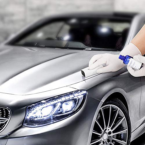 WEIRUIXIN 10H Ceramic Coating 3.0,High Gloss Hydrophobicty Anti Scratch Easy to Use Mirror Paint Protection Car kit 50ML Nano Ceramic Coating with Gloves sealant 2 Years Warranty