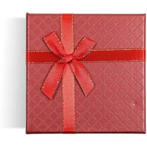 Bright Creations Jewelry Gift Box Set with Lids, Ribbon Bows (4 Colors, 3.5 x 1 in, 12 Pack)