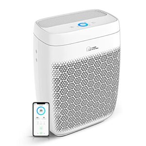 zigma air purifiers for home large room up to 1580 ft², 5-in-1 h14 true hepa filter/ionizer/carbon, air purifier for allergies remove 99.99% dust,pollen,pets hair,smoke,odor
