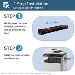 Leize Compatible Toner Cartridge Replacement for Sharp MX-31NT (MX-31NTBA MX-31NTCA MX-31NTMA MX-31NTYA) High Yield use for MX-2301N 2600N 3100N 3101N 4100N 4101N 5000N 5001N Printers [KCMY-4 Pack]