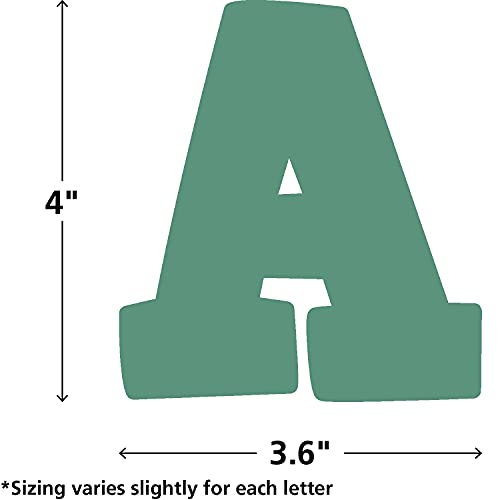 Teacher Created Resources Eucalyptus Green 4" Bold Block Letters Combo Pack (TCR8693)