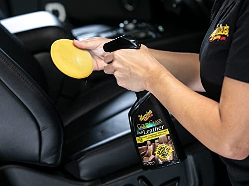 Meguiar's G10916 Gold Class Rich Leather Cleaner & Conditioner - 15.2 oz.