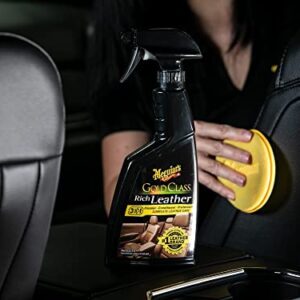 Meguiar's G10916 Gold Class Rich Leather Cleaner & Conditioner - 15.2 oz.