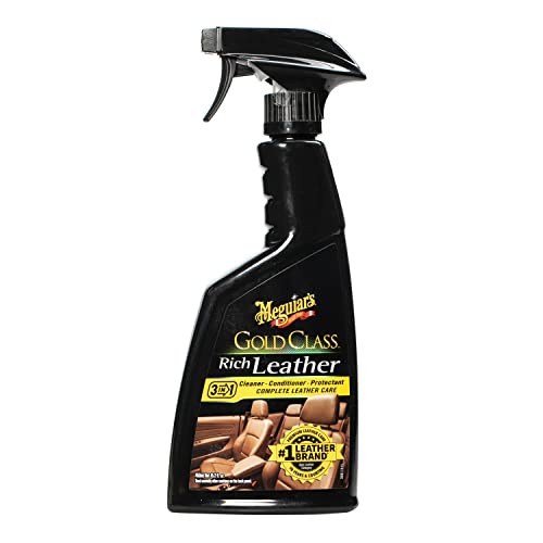 Meguiar's G10916 Gold Class Rich Leather Cleaner & Conditioner - 15.2 oz.