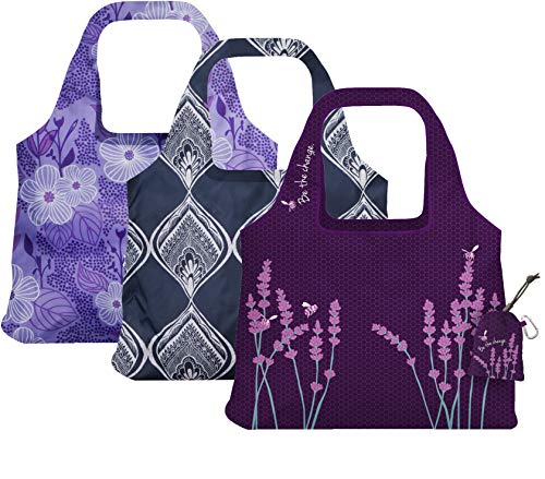 ChicoBag Vita Tote, 1 each of Bliss, Be & Peacock Bandana, Variety Pack of 3