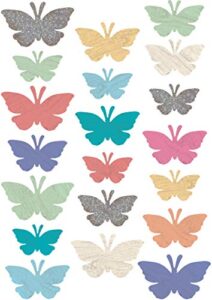 teacher created resources home sweet classroom butterflies accents - assorted sizes (tcr8562)