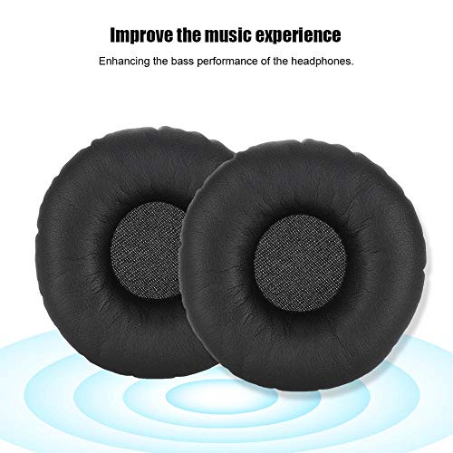 Earpad Replacement Headphone Pads, Replacement Parts for Earphone Pads Memory Foam Headphones Cushion for Sol Republic Tracks HD V10 Earphones, Simple Design for Easy Installation. (Black)