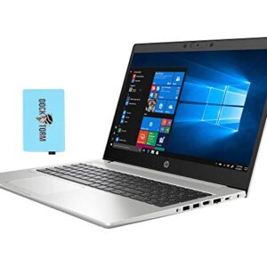 HP ProBook 450 G7 Home and Business Laptop (Intel i5-10210U 4-Core, 8GB RAM, 256GB PCIe SSD + 1TB HDD, Intel UHD Graphics, 15.6" HD (1366x768), WiFi, Bluetooth, Webcam, Win 10 Pro) with Hub