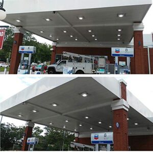 OSTEK LED Canopy Light 150W Gas Station Carport Ceiling Light 5700K, Outdoor Rated (600W HID/HPS Equivalent), 90-277V IP65 DLC & UL Listed