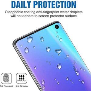 ToneGod 2 Pack Galaxy S10 Screen Protector, [Bubble Free] [High Definition] Anti-Scratch [Case Friendly] 3D Curved Screen Protector Compatible Galaxy S10