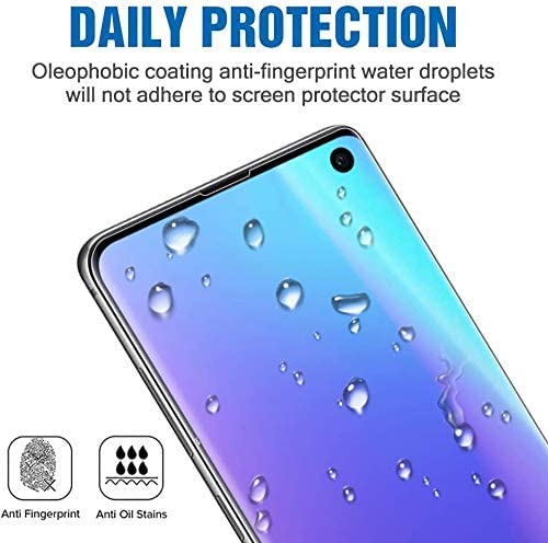 ToneGod 2 Pack Galaxy S10 Screen Protector, [Bubble Free] [High Definition] Anti-Scratch [Case Friendly] 3D Curved Screen Protector Compatible Galaxy S10