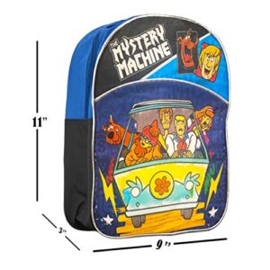 Scooby-Doo Mini Backpack for Boys Girls Toddler Preschool ~ Deluxe 11" Scooby Backpack with Stickers (Scooby School Supplies Bundle)