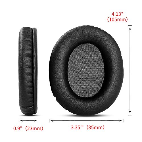 Replacement EarPad Cups Cushion Compatible with HyperX Cloud II Cloud Pro HyperX Cloud Alpha Headset Earmuffs Pillow (Black1)