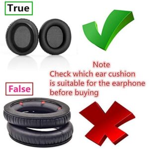 Replacement EarPad Cups Cushion Compatible with HyperX Cloud II Cloud Pro HyperX Cloud Alpha Headset Earmuffs Pillow (Black1)