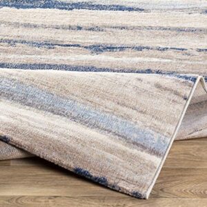 Artistic Weavers Robin Modern Striped Area Rug,7'10" x 10',Ivory