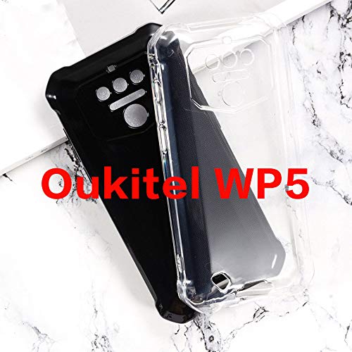 Ytaland case for OUKITEL WP5 2020, [Scratch Resistant Anti-Fall] Soft TPU Case Shockproof Back Cover for OUKITEL WP5 2020 (Clear)