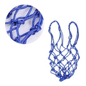 Garneck Mesh Storage Bag 3pcs Sports Net with Handle Nylon Drawstring Single Bag Volleyball Soccer Basketball Holder Carrier Football Pocket Organizer Pouch Pocket Organizer Pouch Mesh Ball Bag