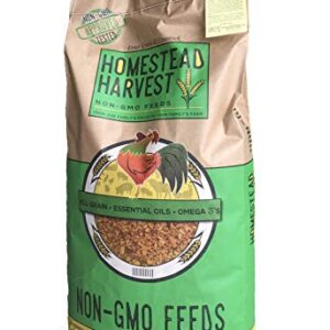 Homestead Harvest Non-GMO Whole Grain Layer Blend 16% for Laying Hens or Ducks 25lb