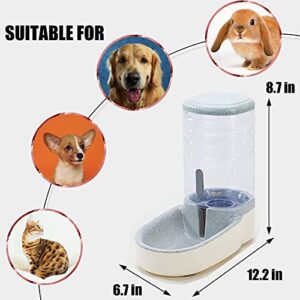 kathson Automatic Cats Dog Water Dispenser for Kitten Puppy Large Small and Medium-Sized Pet Feeding and Drinking, 1 Gallon