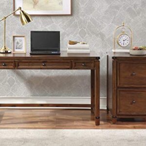 OSP Home Furnishings Baton Rouge Writing Desk, Walnut