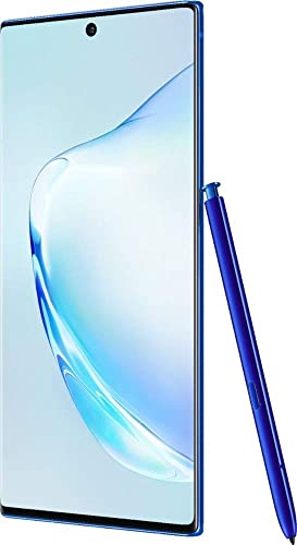 Samsung Galaxy Note 10+ Plus 256GB with S Pen Aura Blue (Factory Unlocked for GSM & CDMA, 6.8 Inch Display, U.S. Warranty) SM-N975UZBAXAA (Renewed)