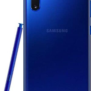 Samsung Galaxy Note 10+ Plus 256GB with S Pen Aura Blue (Factory Unlocked for GSM & CDMA, 6.8 Inch Display, U.S. Warranty) SM-N975UZBAXAA (Renewed)