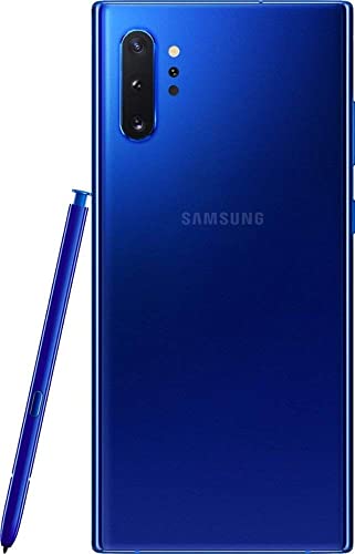 Samsung Galaxy Note 10+ Plus 256GB with S Pen Aura Blue (Factory Unlocked for GSM & CDMA, 6.8 Inch Display, U.S. Warranty) SM-N975UZBAXAA (Renewed)