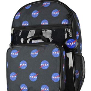 NASA Meatball Logo Backpack Lunch Bag Water Bottle Squishy Toy Ice Pack 5 PC Mega Set