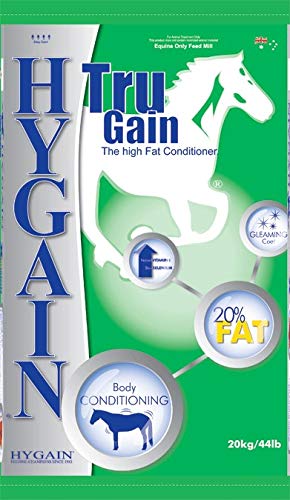 Hygain TRU GAIN - High Fat Conditioner - Rice Bran Oil Pellet with Vitamin E and Selenium