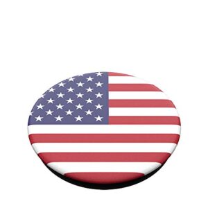 ​​​​PopSockets Phone Grip with Expanding Kickstand, PopSockets for Phone - American Flag