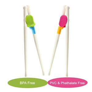 PandaEar Kids Children Adult Training Chopsticks (2 Pack)