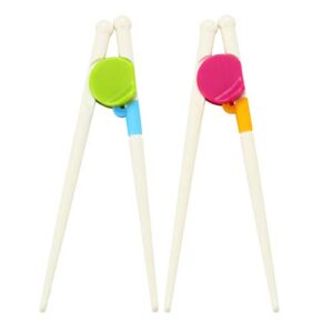 pandaear kids children adult training chopsticks (2 pack)