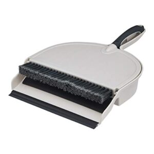 AmazonCommercial 10-inch Brush and Dustpan Set - 6-Pack