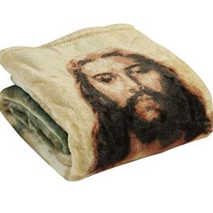 Jesus Christ Religious 50" x 70" Oversized Super Soft Microplush Throw Blanket