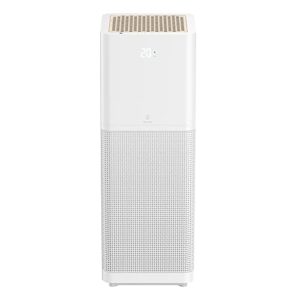 imunsen m-001w air purifier with cypress wood filter, h13 true hepa filter, 100% ozone free, cyclone mode, auto sleep mode, made in korea - white