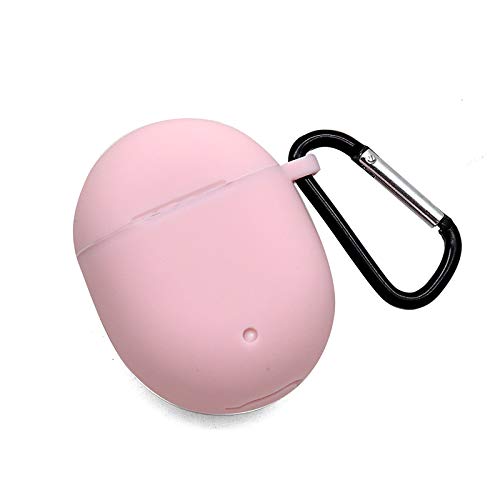 ZALUJMUS Silicone Case for Google Pixel Buds 2, Soft and Flexible, Scratch/Shock Resistant Silicone Cover for Google Pixel Buds 2 Headphones (Pink)