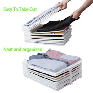 NuBox Trading Co. Closet Organizer System | 5 Pack Tray Add-on | Easy to use | Save Space | Large Size