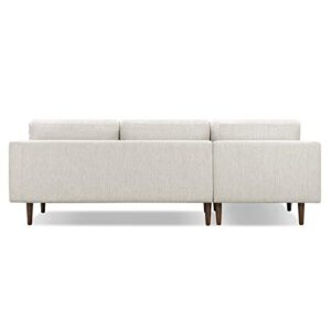 POLY & BARK Sofa, Bright Ash, Left-Facing Sectional