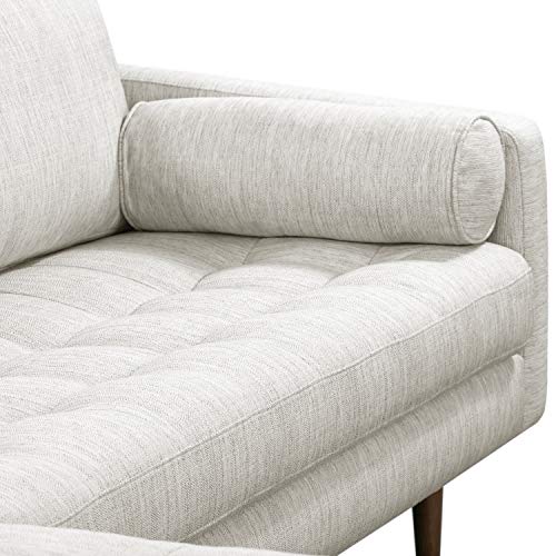 POLY & BARK Sofa, Bright Ash, Left-Facing Sectional