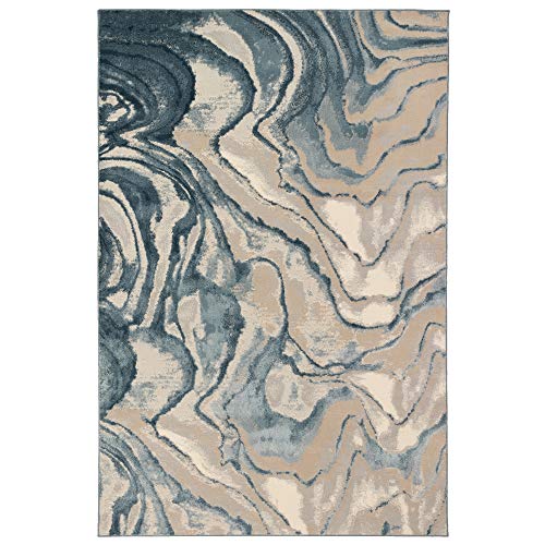 Liora Manne Soho Agate Indoor Rug Blue 39"X59"