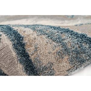 Liora Manne Soho Agate Indoor Rug Blue 39"X59"