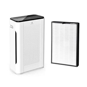 airthereal bundle | aph260 air purifier and 1-pack spare replacement filter, pure morning